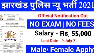 Jharkhand Police Housing Corporation Limited New Recruitment 2021| Jharkhand Police New Vacancy 2021