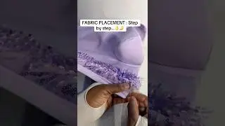 Made Easy | Lace Fabric Placement Technique by ​⁠@zennyapparel X ​⁠@ankaragrid.africa