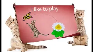 Automatic Electric Butterfly/Bird Rotating Cat Toy