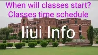 When will classes of fall 2023 start in iiui?what is the schedule of classes , iiui fall 2023