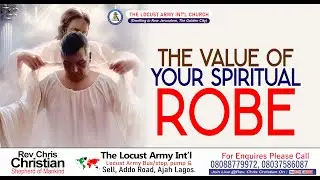 Rev Chris Christian - THE VALUE OF EVERY SPIRITUAL ROBE