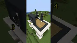 Tuto minecraft petite maison moderne #minecraft #minecraftbuilding #minecraftbuild #minecraftbuilds