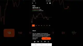 Visa Stock   Robinhood