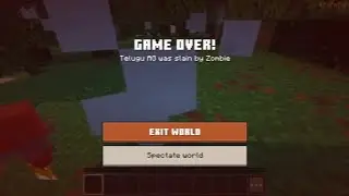 My Hard-core First Episode Become my last Episode 🥺🥺😭😭 | Minecraft in Telugu| |Telugu Amigos 2.0|