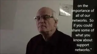 John Lord (researcher, author parent)  on ICOF Support Networks