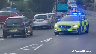 Incident on Stapleford Road, Luton after man was deliberately run over. 