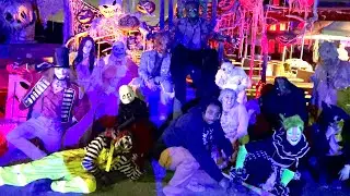 Fear Farm Haunted Attraction was intense!  #scary #maze  #hayride #halloween #familyfun #clown #fear