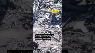 Ukrainian Reconnaissance UAV Spotted the Launch Point of Russian FPV Drones #warinukraine #drone