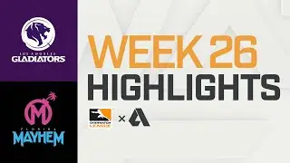 Akshon Highlights @LAGladiators vs @FLMayhem | Week 26 | NA Day 3