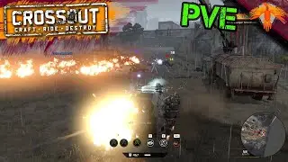 Crossout PvE Multiplayer Gameplay 2022 - PvE Battles 152 - No Commentary