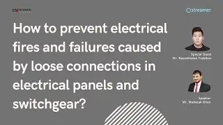 Condition monitoring of electrical joints in switchgear, FIPRES - Webinar by ISHRAE, GSHP