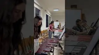 Our percussionists rocking it🥁 #lebam #music #percussion