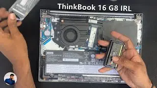 How to Open Lenovo ThinkBook 16 G8 IRL | RAM Upgrade & Disassembly Tutorial