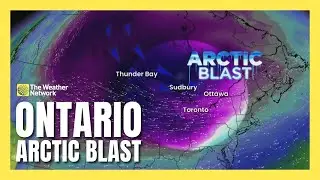Temperatures Plummet Across Ontario as Arctic Blast Hits | #forecast