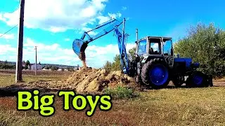 Big Kid&rsquo;s Toy: Excavator Fun in the Sandbox