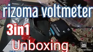 Unboxing rizoma 3in1 voltmeter / XRM Trinity Rider