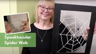 Spooktacular Spider Web | Arts & Crafts for Kids