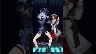 [MMD] Genshin Impact-Usher - Yeah!-Furina & Hu Tao #hutao #furina #hutaogenshin #furinagenshinimpact