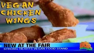 Strong Hearts Cafe at The New York State Fair - Vegan Chicken