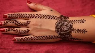Easy Back Hand Mehndi Design||Simple Mehndi Design Back Hand||Mehndi Design 