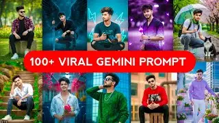 100+ VIRAL GEMINI AI PROMPTS 🔥 | GOOGLE GEMINI PHOTO EDITING KAISE KARE |