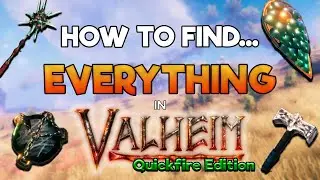 How To Find EVERY RESOURCE in Valheim | Iron, Silver, Black Metal and more