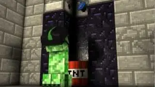 Creeper Fireworks - Minecraft Animation