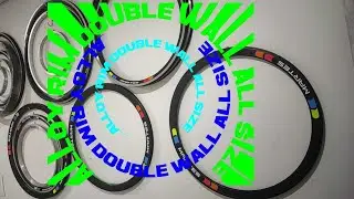 BICYCLE ALLOY RIM DOUBLE WALL (alloy rim dekhe kitne type ka hota hai )cycle