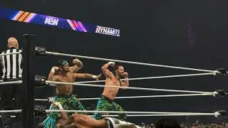 AEW Dynamite: Матч &laquo;The Young Bucks&raquo; против &laquo;The Rascalz&raquo; против &laquo;Private Party&raquo; за звание претен...