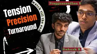 Gukesh's Gambit: How He Outwitted Praggnanandhaa in the Epic Tata Steel Tiebreak!