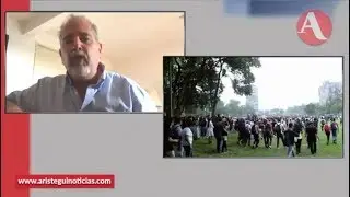 Imanol Ordorika en el programa Aristegui Noticias