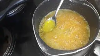 How to make candles with orange zest