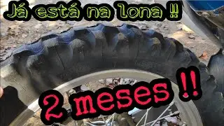 Pneu original da CRF 250f 2021 gasta muito r&aacute;pido !!! (Pirelli, Scorpion 100/100)