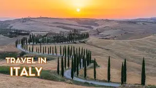 Путешествие по Италии 4k - Некоторые из лучших мест Италии - музыка Sergio Botticelli