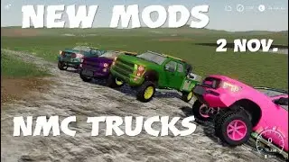 NEW MODS - NMC TRUCKS - PS4 - Farming Simulator 19 -  2.nov.