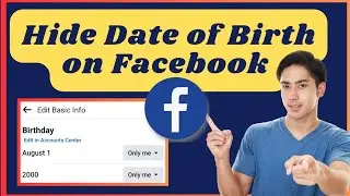 How to hide date of birth from friends on facebook (Best Way)