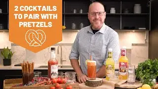 Snacks & Sips: 2 Cocktails to Pair with Pretzels for the Superbowl!
