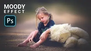 Moody Outdoor Portrait Edit (Child) - Photoshop Tutorial