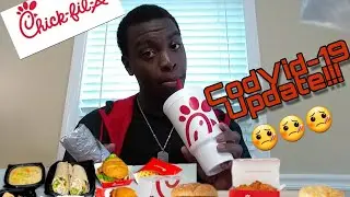 🍽🍽Chick-fil-A MukBang🍽🍽 (CodVid-19 Update!!!😷😷😷)