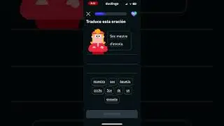 Let's learn Catalan with Duolingo #duolingo #languagelearning #shorts #catalan #learning