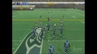 Madden NFL 08 PlayStation 2 Gameplay - Seahawks Vs. Rams