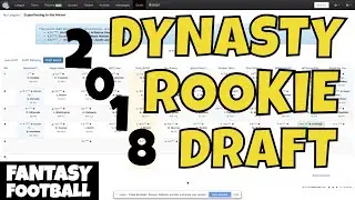 Dynasty Rookie Mock Draft | 2018 Fantasy Football