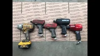 Nitrocat vs Aircat Vs Ingersol Rand vs Dewalt