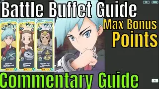 Pokemon Masters EX - Prestige Event Battle Buffet Bash Max Points Guide with no Gloria