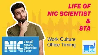 LIFE OF NIC SCIENTISTS /TECHNICAL ASSISTANT || WORK CULTURE || #nic #scientist