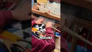 Древний текстильный ткацкий станок