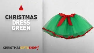 Top Christmas Dress Green Ideas: Jastore Baby Girls Layered Christmas Green Tutu Skirt Dance