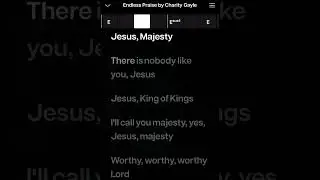 Endless Praise Key of E