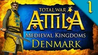 VIKING LEGACY! Medieval Kingdoms Total War Attila: Denmark Campaign Gameplay #1