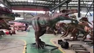 We Made This Amazing You/ Chinese Animatronic Dinosaur Factory In Zigong